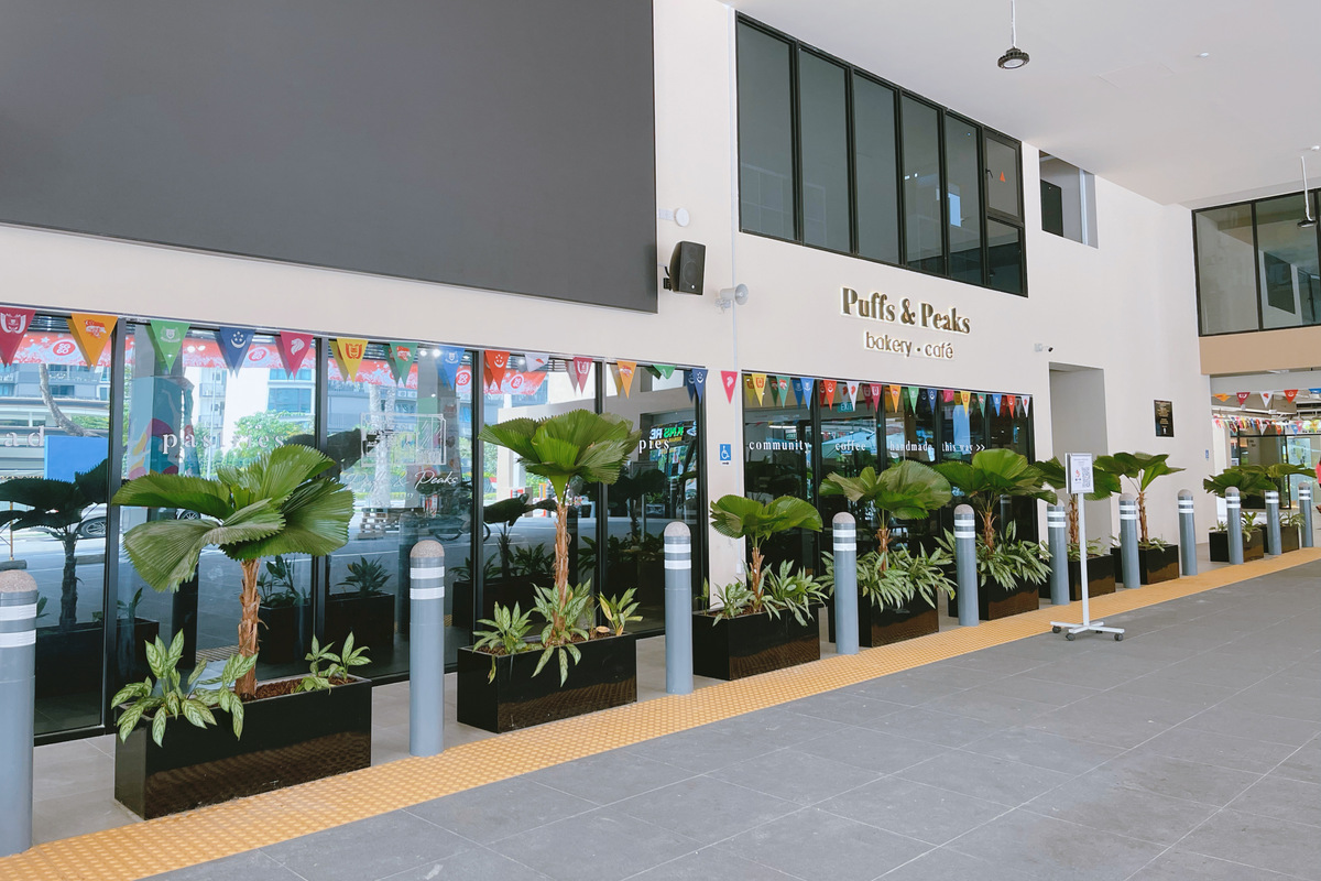Puffs and Peaks Bakery in Tampines